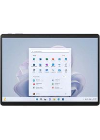 Microsoft Convertible Notebook »Surface Pro 9« 33 cm / 13 ′′ Intel Core i7 Iris Xe Graphics 512 GB SSD in grau