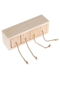 Jouet d'intelligence TIAKI Tug & Find pour petits animaux et oiseaux TIAKI 20 x 5,5 x 7 cm