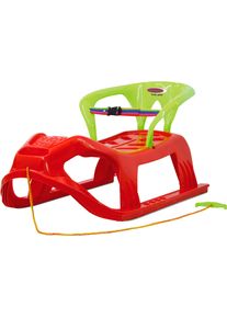 Jamara Schlitten »Snow Play Schlitten Snow-Star 90 cm, mit Rückenlehne« Made in Europe