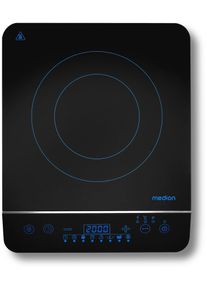 Medion Einzel-Induktionskochplatte »MD 17595, 2000 W Induktionsleistung, automatische Topferkennung, Timer« Temperaturbereich 60 - 240°,...