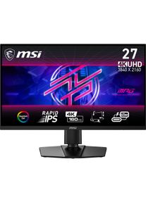 MSI Gaming-Monitor »MPG 274URF QD« 69 cm/27 ′′ 3840 x 2160 px 0,5 Reaktionszeit 160 Hz 5-Wege Joystick Navigation in schwarz