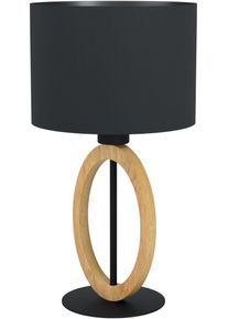 Eglo Tischleuchte »BASILDON 1 Tischlampe in braun, Größe Ø 23 cm Höhe: 42,5 cm