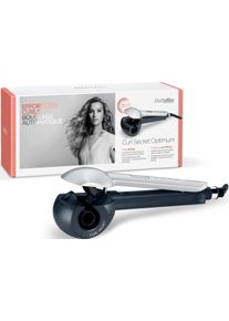 BaByliss Lockenstyler »C1600E Curl Secret Optimum« Ionen-Keramik-Beschichtung Auto-Curler mit LCD-Display in silberfarben