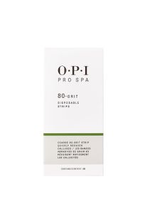 O.P.I Opi Damen Sandblatt-Nagelfeile »Disposable Grit Strips 80 Grit – 20 Stück« 80er Körnung, leicht austauschbar, Nachfüllstreifen