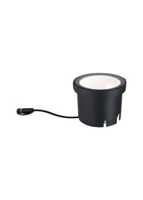 Paulmann LED Gartenstrahler »Plug & Shine Wandfluter Ocos Einzelleuchte IP67 3000K 6,1W Anthrazit« 1 Stk. Warmweiß in grau, Größe Ø 15,5 cm Höhe:...