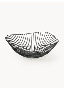Serax Ručne vyrobený kovový servírovací košík Catu Čierna Kov Ø 39 x V 13 cm