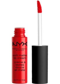 NYX Lippenstift »Professional Makeup Soft Matte Lip Cream« mit natürlichen Inhaltstoffen in rot