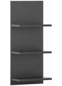 Welltime Wandregal »Palermo in grau, Größe B/H/T: 30,3 cm x 70,2 cm x 17,4 cm