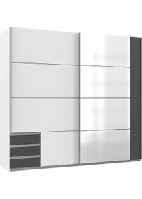 wimex Schwebetürenschrank »Emden moderner Kleiderschrank mit Spiegel und Schubladen BESTSELLER« Schlafzimmer Schrank Garderobenschrank mit...