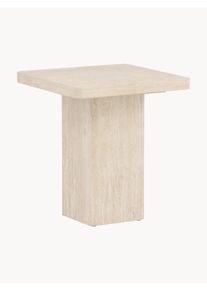 Venture Design Stolik pomocniczy Qvart Beżowy S 50 x W 56 cm