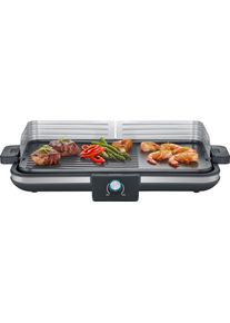 Severin Tischgrill »Plancha, PG 8564« 2300 W Nach wenigen Minuten kann der Grillspaß beginnen in schwarz