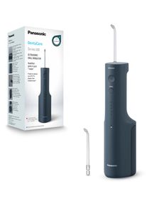 Panasonic Munddusche »EW-DJ66-A303« 2 Stk. Aufsätze Kabellos, Ultraschall-Technologie, 5 Stufen, 200 ml Wassertank in blau