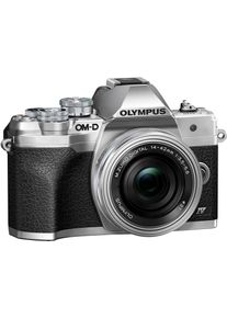 Olympus Systemkamera »E-M10 Mark IV« M.Zuiko Digital ED 14‐42mm F3,5-5,6 EZ Pancake, 20,3, Bluetooth WLAN (WiFi), inkl. +BLS-50, F-5AC USB-AC...