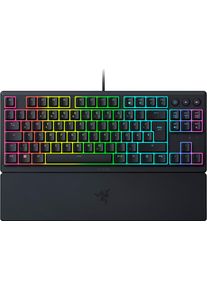 Razer Gaming-Tastatur »Ornata V3 Tenkeyless« (Fn-Tasten Gaming-Modus Handgelenkauflage Lautstärkeregler Makrotasten Multimedia-Tasten...