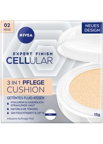 Nivea Damen Foundation »CELLULAR Expert Finish 3in1 Pflege Cushion« LSF 15, spendet Feuchtigkeit, ebenmäßigere Haut, mindert Fältchen.