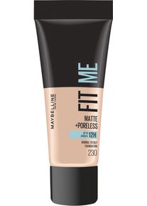 Maybelline New York Damen Foundation »Fit Me! Matte + Poreless Make-Up« mit langanhaltender Formel in beige