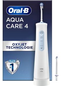 Oral-B Munddusche »AquaCare 4« 2 Stk. Aufsätze Kabellose mit Oxyjet-Technologie in weiß