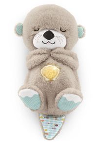 Fisher-Price Plüschfigur »Schlummer-Otter« Einschlafhilfe, mit sanftem Licht in grau