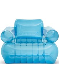 Intex Luftsessel »TRANSPARENT ARMCHAIR« in blau, Größe B/H/L: 107 cm x 79 cm x 109 cm