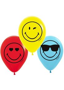Amscan 6 ballons Smile the World 28cm