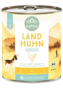 naftie Land Huhn Bio Nassfutter, 6x800g