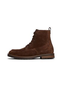 Tommy Hilfiger Botas com atacadores em castanho Tamanho 43 Simples