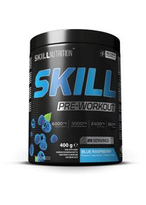 Skill Nutrition Skill Pre-Workout, 400 g Dose, Blue Raspberry