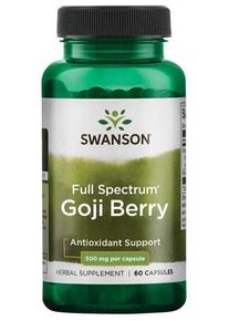 Swanson Full Spectrum Goji Berry 500 mg, 60 Kapseln
