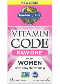 Garden of Life Vitamin Code RAW ONE for Women, 75 Kapseln