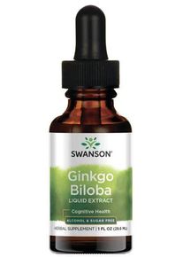 Swanson Ginkgo Biloba Liquid Extract, 29 ml