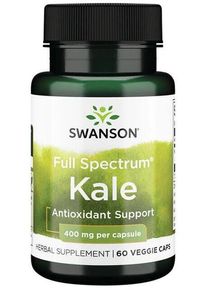Swanson Full Spectrum Kale 400 mg, 60 Kapseln