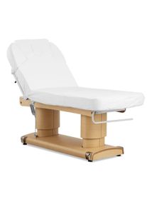 Helloshop26 - Lettino da massaggio professionale 160 watt imbottitura 8 cm 200 kg bianco 14_0009990