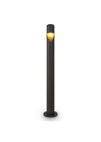 Maytoni Lampada Da Terra Moderna Da Esterno Metallo Grafite Luce Led 5W Ip65