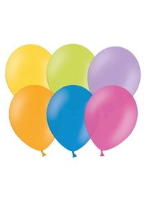 partydeco 100 ballons de fête colorés 29cm
