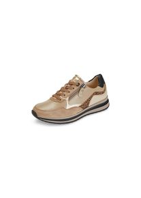 Peter Hahn Gabor - Sneaker, beige, Gr. 40, Orthopädische Einlagen, Leder