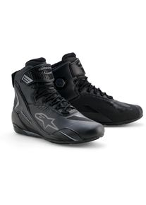 Alpinestars Faster 4, scarpe Drystar , colore: Nero/Nero/Grigio , dimensione: 8.5 US