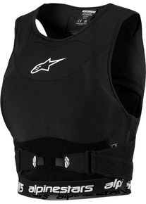 Alpinestars Stella Plasma, protector vest women , color: Black/White , size: M