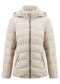 Peter Hahn - Steppjacke, beige, Gr. 36, Kunstfaser