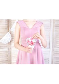 partydeco 10 sacchetti di coriandoli di pizzo 20 cm (2er Multipack)