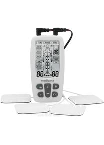 Medisana , TENS-EMS-Gerät »TT 200« TENS, EMS und Massage mit mehreren Programmen , weiß , TENS-Therapie für 10 Körperteile: Nacken, Schulter, Arm,...