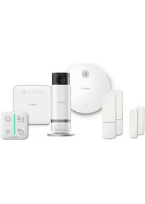 Bosch , Smart-Home Starter-Set »Smart Home Alarmsystem M« , weiß , Eyes II Innenkamera - Sirenenalarm & Echtzeit-Benachrichtigung bei Einbruch –...