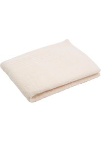 Gözze Gözze , Gästehandtücher »Hanna« Set, Uni Farben, strukturierte Bordüre, 100% Baumwolle , creme , Obermaterial: 100% Baumwolle , B/L: 30 cmx50 cm