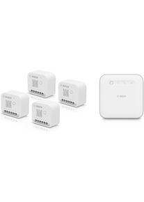 Bosch , Smart-Home Starter-Set »Starter Set Beschattung mit 4 Licht-/Rollladensteuerungen« , weiß , unterwegs.