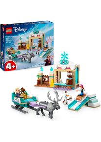 Lego , Konstruktionsspielsteine »Annas Schlittenabenteuer (43256), Lego Disney Princess« Made in Europe , bunt