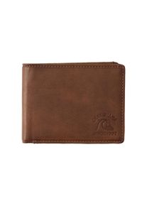 Quiksilver , Brieftasche »Slim Pickens« , Chocolate Brown , Zweifach faltbares Design