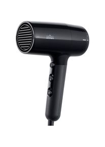 Braun, Haartrockner &raquo;HD2.2 BRHD225E&laquo; 2.200 W 2 Aufs&auml;tze, Glossy Black, 2 austauschbare Aufs&auml;tze mit Twist & Lock-Mechanismus