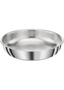 Tefal, Bratpfanne &raquo;Ingenio Preference&laquo; Edelstahl 1 Stk. tlg. stapelbar, unbeschichtet, 18/10-Edelstahl, hochglanzpoliert, Edelstahl, &Oslash; 24 cm + H&ouml;he 5 