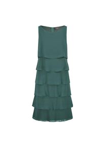 Vera Mont , Cocktailkleid »Cocktailkleid mit Volant« , Dark Emerald , EURO , 38 -EURO , 38 , Passform: Figurumspielend