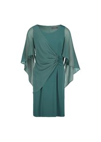 Vera Mont, Damen, Cocktailkleid &raquo;Cocktailkleid mit Raffung&laquo;, Dark Emerald, EURO, 48 -EURO, Dark Emerald, Passform: Figurbetont