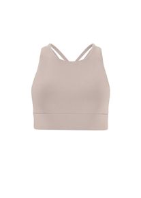 WINSHAPE , Sport-Bustier »Functional Comfort Sport-BH SB103C« mit Rücken-Applikation , cappuccino , XL , XL , Ultra weicher, eleganter Sport-BH mit...